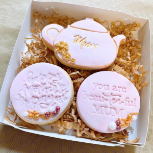 Custom Teapot-Themed Cookies