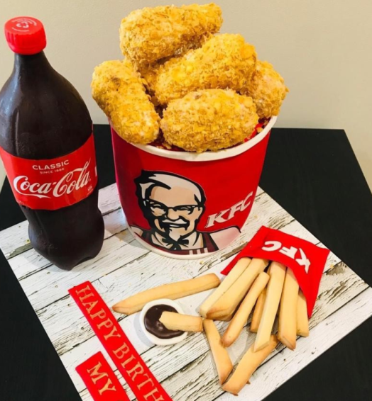 Novelty KFC Cake-Custom Cake Design