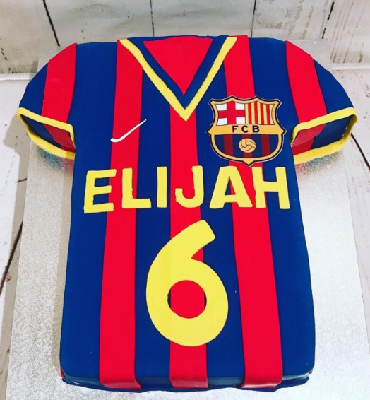 Novelty Jersey Themed Cake-Custom Cake Design