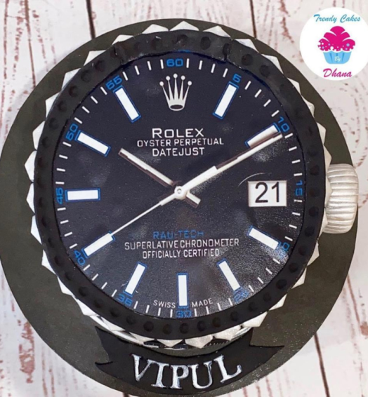 Rolex Fondant Cake