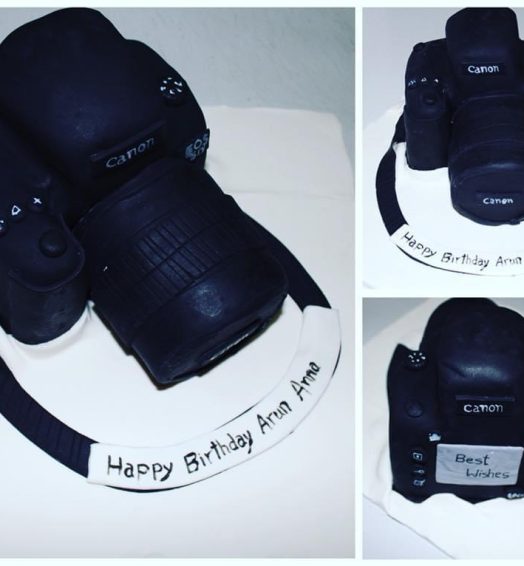 Novelty Camera Themed Cake-Custom Cake Design